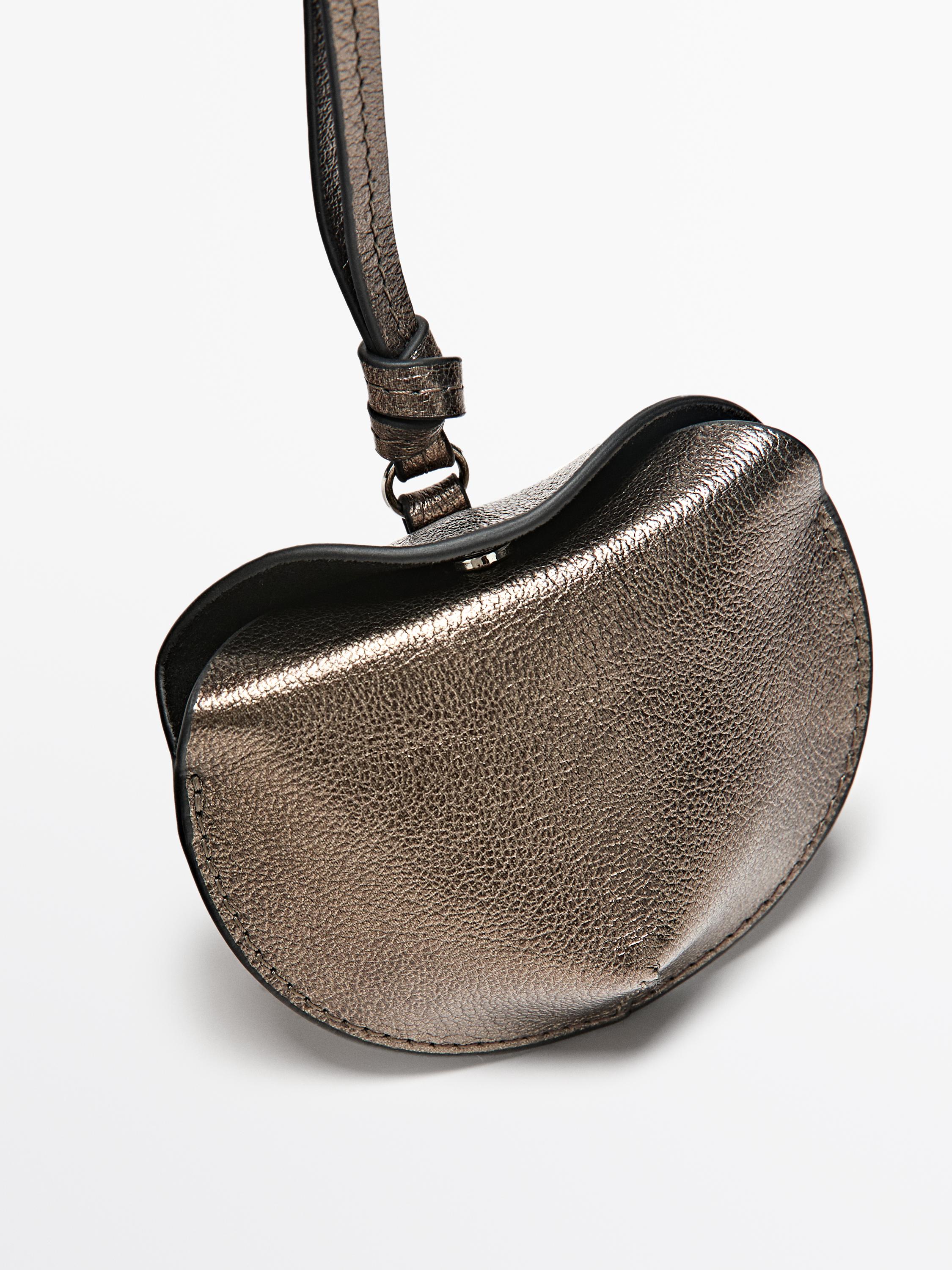 Étui pliable AirPods en cuir nappa